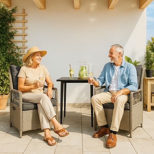 Waarom poly rattan loungesets dé trend zijn voor een stijlvolle tuin in 2025