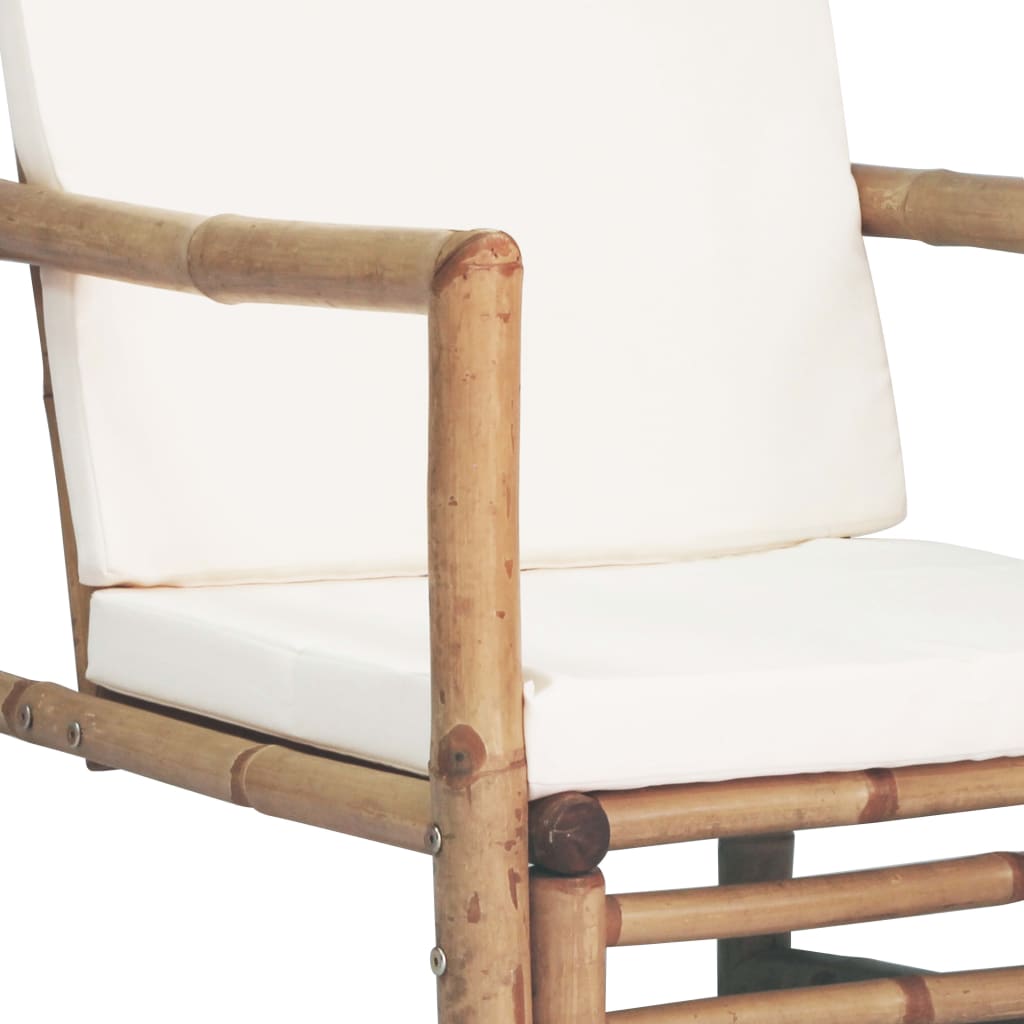 Loungeset Met Kussens Bamboe