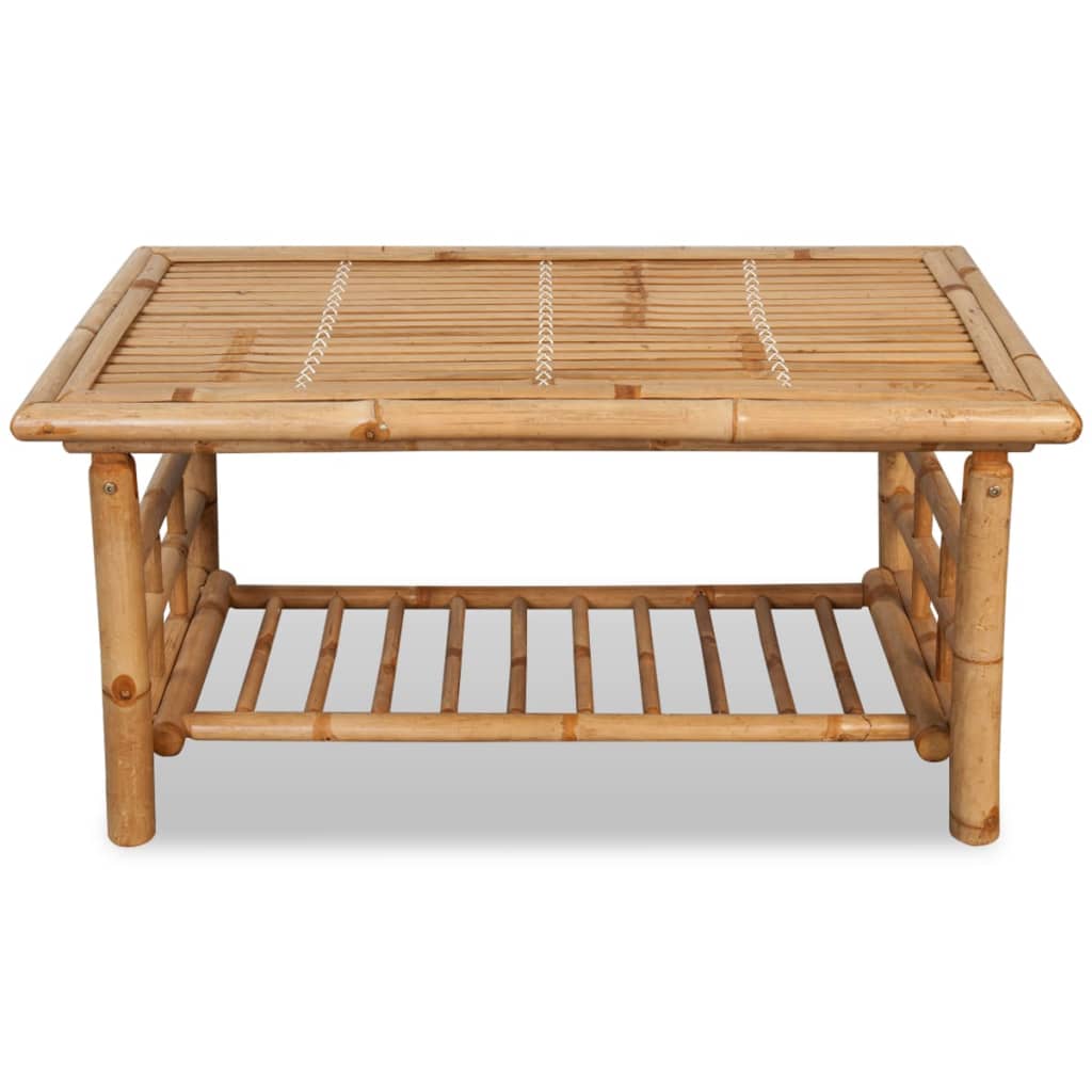 Bamboe salontafel – onderdeel van de loungeset