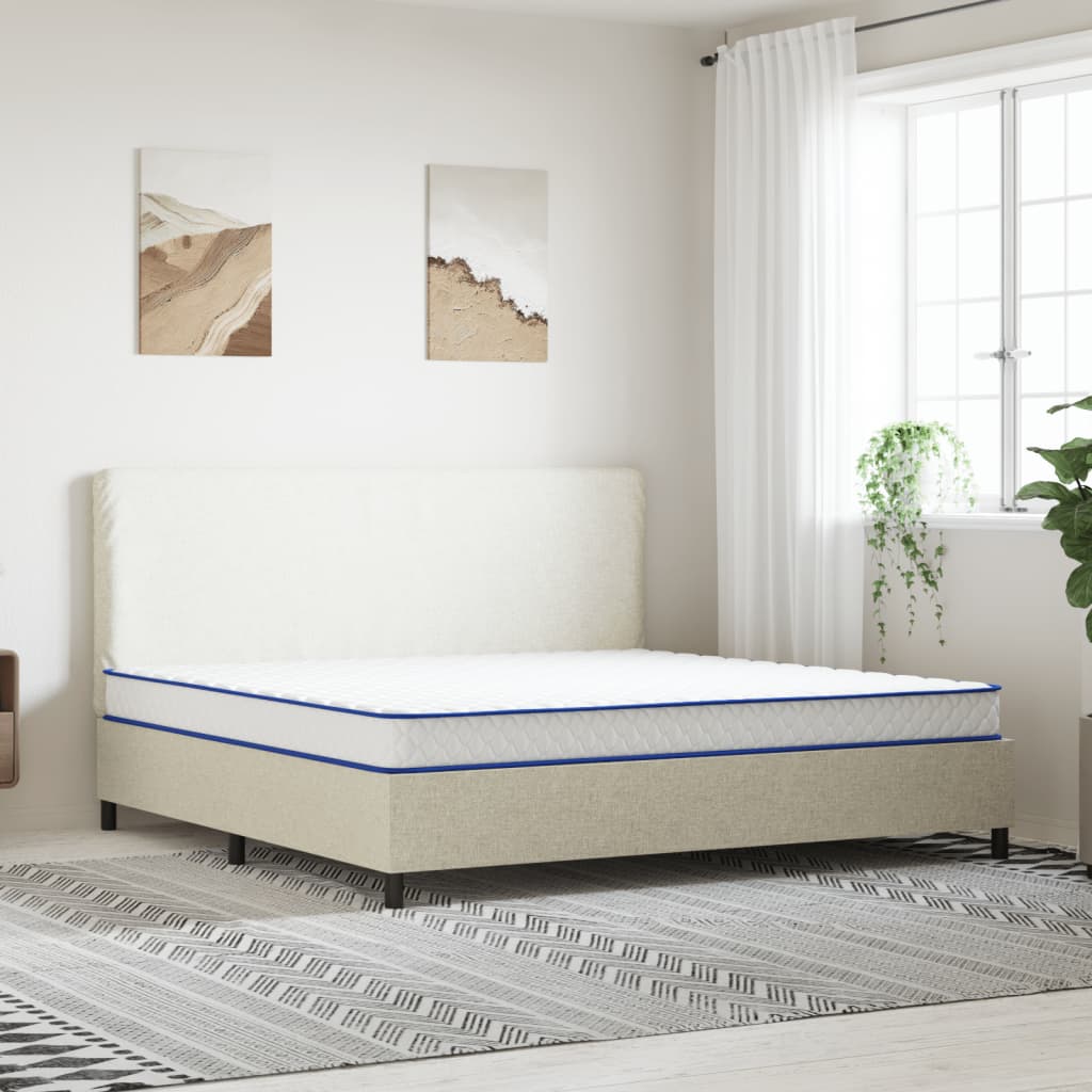 Luxe traagschuim matras 180x200 cm in moderne slaapkamer