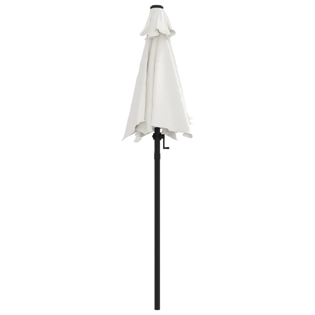 Opvouwbare parasol met robuust aluminium frame en UV-werend doek
