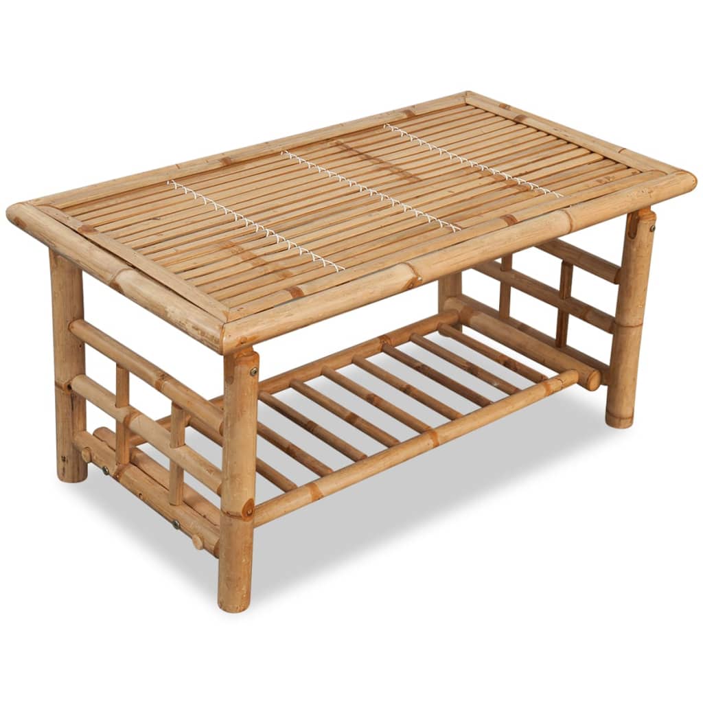 Bamboe salontafel – onderdeel van de loungeset