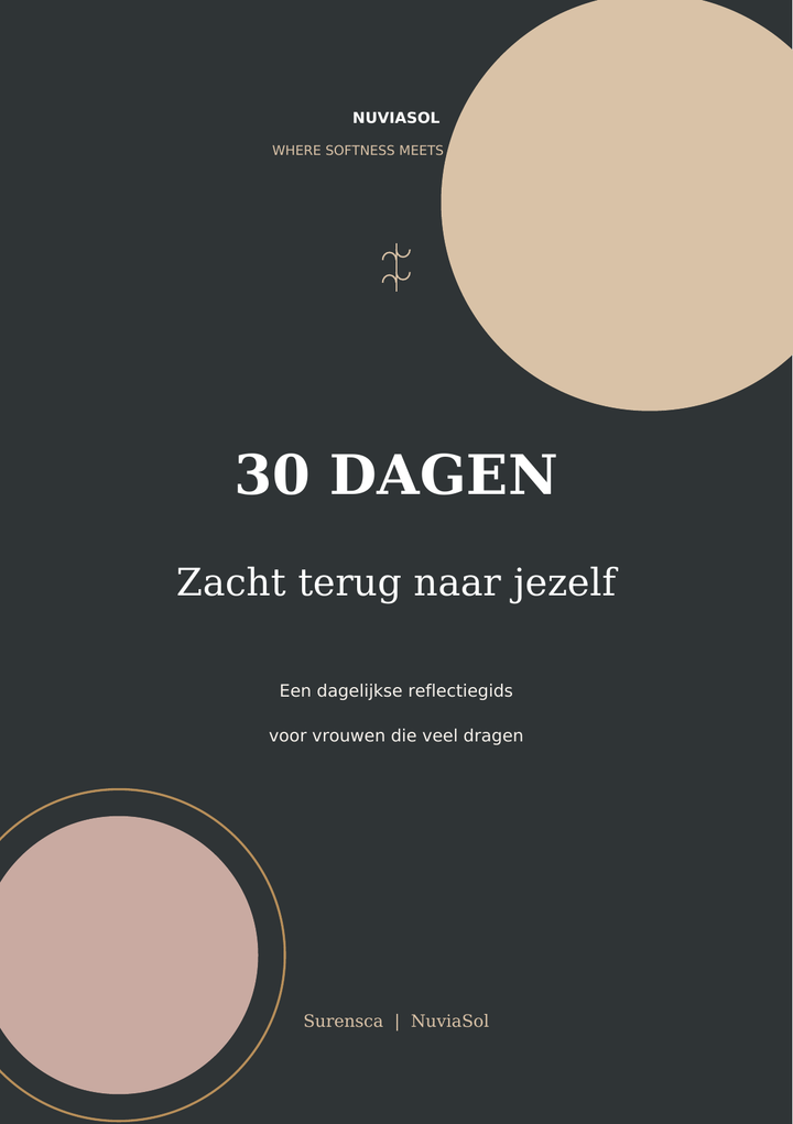 30 Dagen Zacht Terug naar Jezelf – Dagelijks Reflectieboek