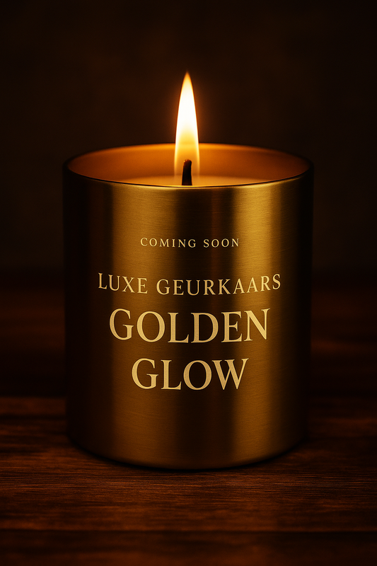 Luxe Geurkaars – Golden Glow (Coming Soon)